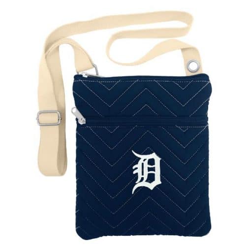 Detroit Tigers Chevron Stitch Cross Body Bag