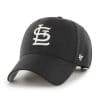 St. Louis Cardinals 47 Brand Black MVP Adjustable Hat