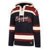 Atlanta Braves Men's 47 Brand Navy Pullover Jersey Hoodie