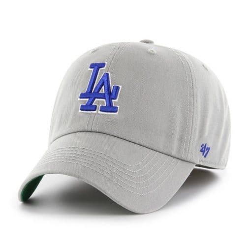 Los Angeles Dodgers 47 Brand Gray Franchise Fitted Hat