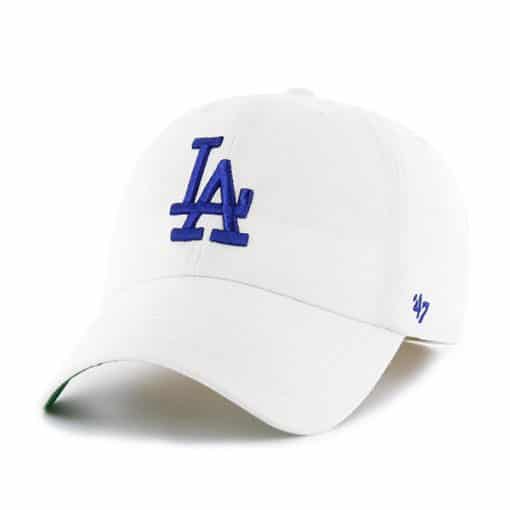 Los Angeles Dodgers 47 Brand White Franchise Fitted Hat