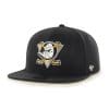 Anaheim Ducks YOUTH 47 Brand Black No Shot Captain Hat