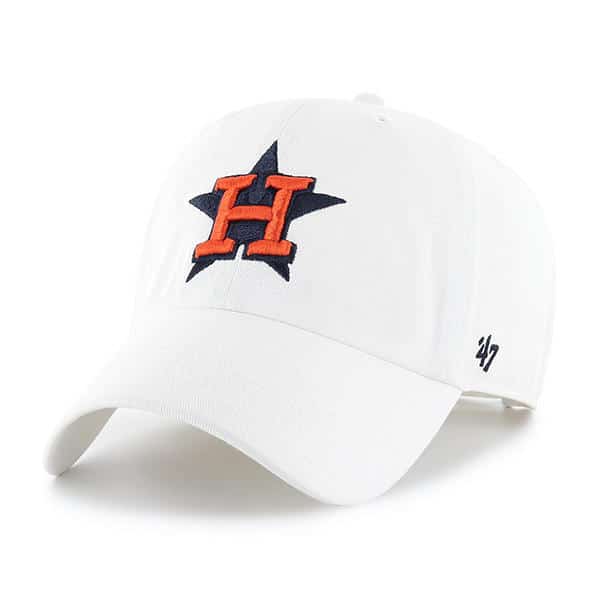 white astros hat