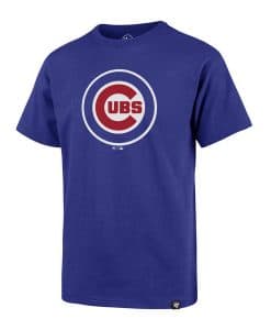 Chicago Cubs KIDS 47 Brand Blue Imprint T-Shirt Tee