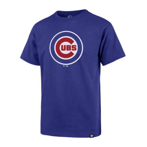 Chicago Cubs KIDS 47 Brand Blue Imprint T-Shirt Tee