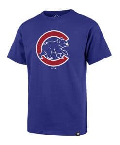 Chicago Cubs KIDS 47 Brand Blue Cubbie Imprint T-Shirt Tee