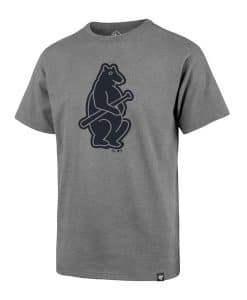 Chicago Cubs KIDS 47 Brand Gray Imprint T-Shirt Tee
