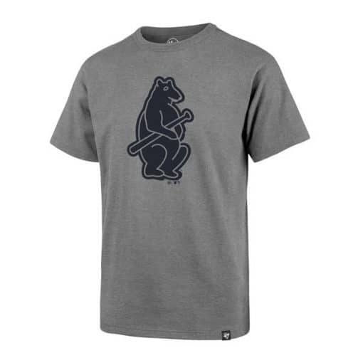 Chicago Cubs KIDS 47 Brand Gray Imprint T-Shirt Tee