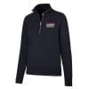 New England Patriots Women's 47 Brand Navy 1/4 Zip Pullover