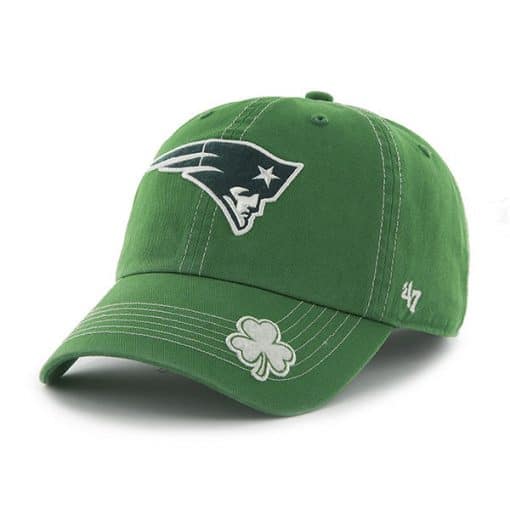 New England Patriots 47 Brand St Patty's Fatty Green Adjustable Hat