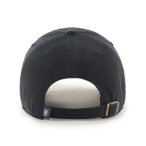 Detroit Tigers 47 Brand Black Clean Up Adjustable Hat - Image 2