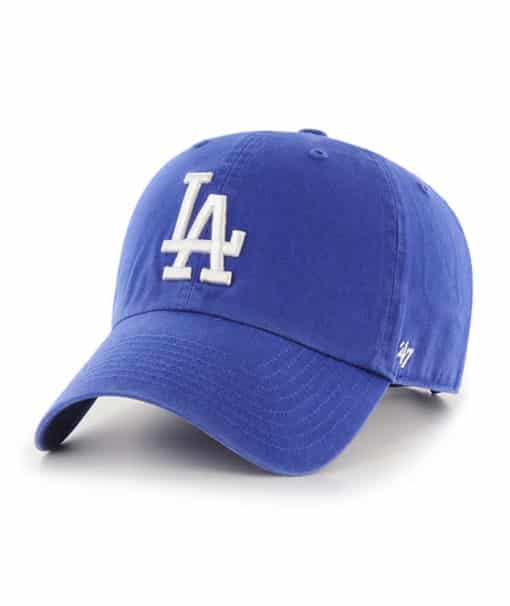 Los Angeles Dodgers KIDS 47 Brand Blue Clean Up Adjustable Hat