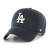 Los Angeles Dodgers 47 Brand White Logo Black Clean Up Adjustable Hat