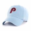Philadelphia Phillies 47 Brand Columbia Blue Clean Up Adjustable Hat