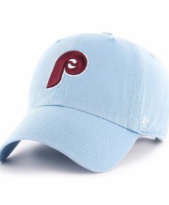 Philadelphia Phillies 47 Brand Columbia Blue Clean Up Adjustable Hat