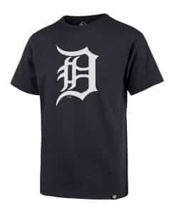 Detroit Tigers KIDS 47 Brand Navy Imprint T-Shirt Tee