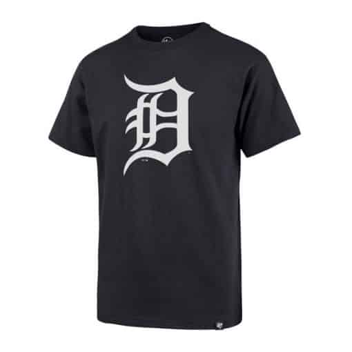 Detroit Tigers KIDS 47 Brand Navy Imprint T-Shirt Tee