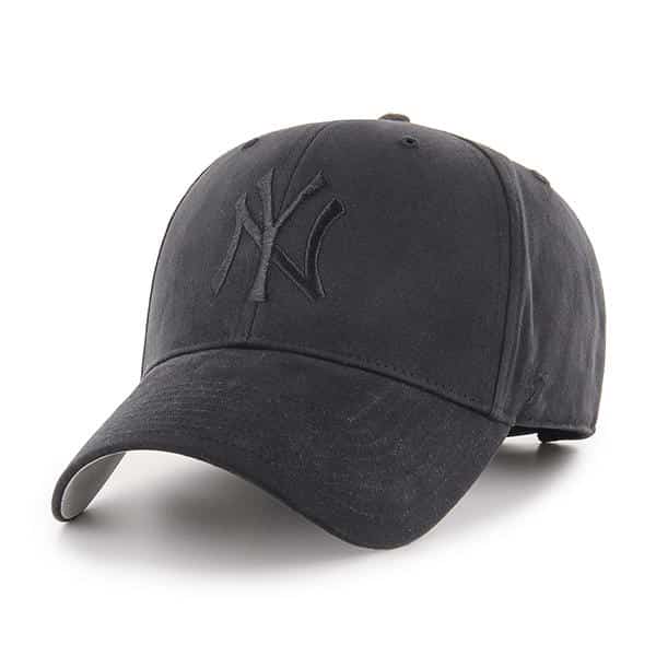 all black ny baseball hat