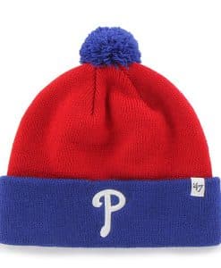 Philadelphia Phillies TODDLER 47 Brand Blue Red Bam Bam Cuff Knit Hat