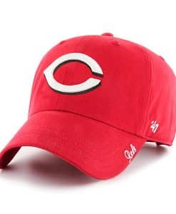 Cincinnati Reds Women's 47 Brand Red Miata Clean Up Adjustable Hat