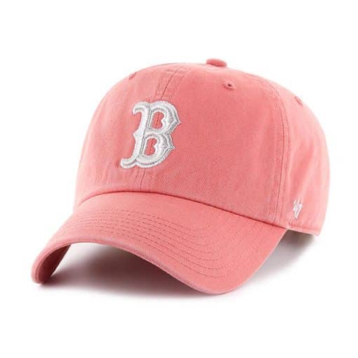 Boston Red Sox KIDS 47 Brand Metallic Island Red Clean Up Adjustable Hat