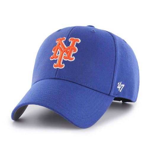 New York Mets 47 Brand Blue MVP Adjustable Hat