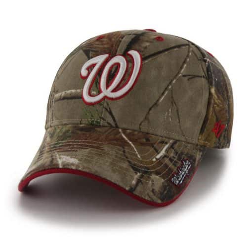 Washington Nationals 47 Brand Realtree Camo MVP Adjustable Hat