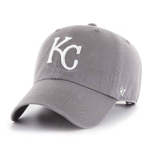 Kansas City Royals 47 Brand Dark Gray Clean Up Adjustable Hat