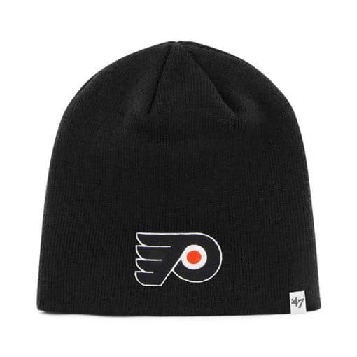 Philadelphia Flyers 47 Brand Black Beanie Hat
