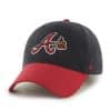 Atlanta Braves KIDS Boys 47 Brand Navy Red MVP Adjustable Hat