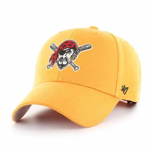 Pittsburgh Pirates 47 Brand Gold MVP Adjustable Hat