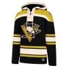 Pittsburgh Penguins Men's 47 Brand Black Pullover Jersey Hoodie