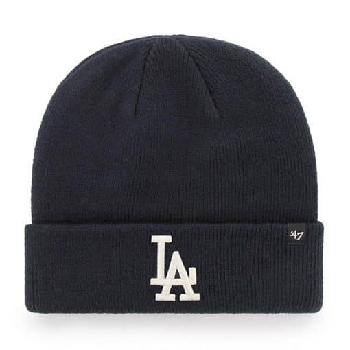 Los Angeles Dodgers 47 Brand Navy Raised Cuff Knit Hat