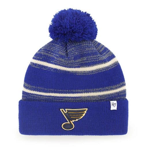 St. Louis Blues 47 Brand Royal Fairfax Cuff Knit Hat