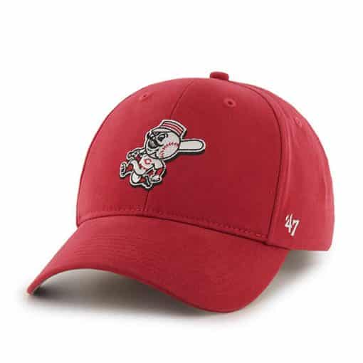 Cincinnati Reds KIDS 47 Brand Red Classic MVP Adjustable Hat