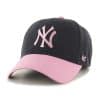 New York Yankees TODDLER 47 Brand Baby Girls Navy Pink MVP Hat