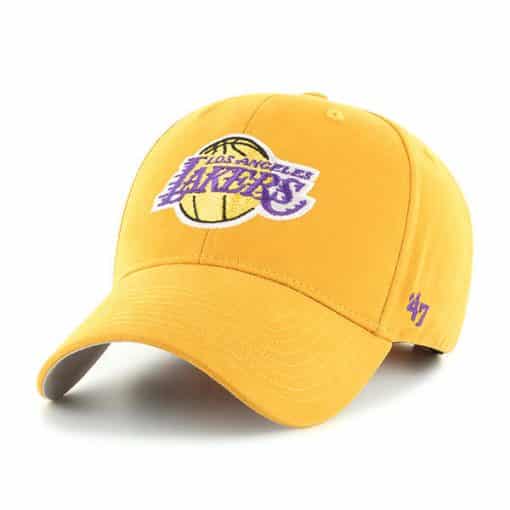 Los Angeles Lakers KIDS 47 Brand Gold MVP Adjustable Hat