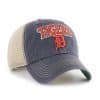 Detroit Tigers 47 Brand Tuscaloosa Vintage Navy Clean Up Adjustable Hat