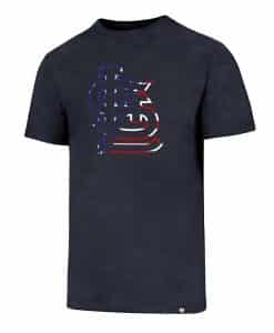 St. Louis Cardinals Men’s 47 Brand Red White & Blue Club T-Shirt Tee