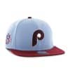 Philadelphia Phillies 47 Brand Columbia Blue Sure Shot Adjustable Hat