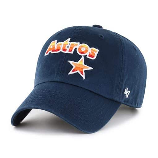 Houston Astros 47 Brand Navy Cooperstown Clean Up Adjustable Hat