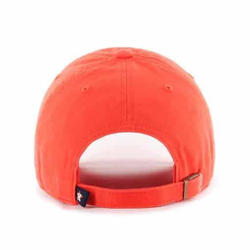 Houston Astros 47 Brand Orange Clean Up Adjustable Hat - Image 2