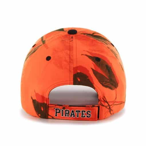 Pittsburgh Pirates 47 Brand Blaze Orange Realtree Frost Adjustable Hat - Image 2