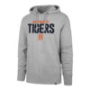 Detroit Tigers Men's 47 Brand Slate Gray Headline Pullover Hoodie