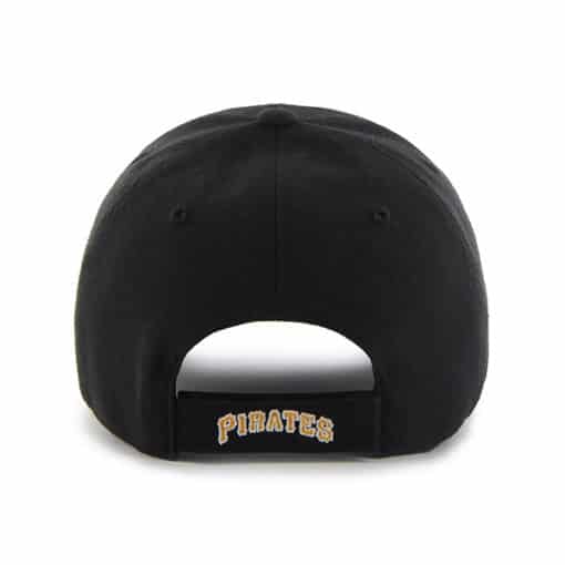 Pittsburgh Pirates 47 Brand Black Classic MVP Adjustable Hat - Image 2
