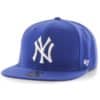 New York Yankees 47 Brand No Shot Royal Blue Snapback Hat