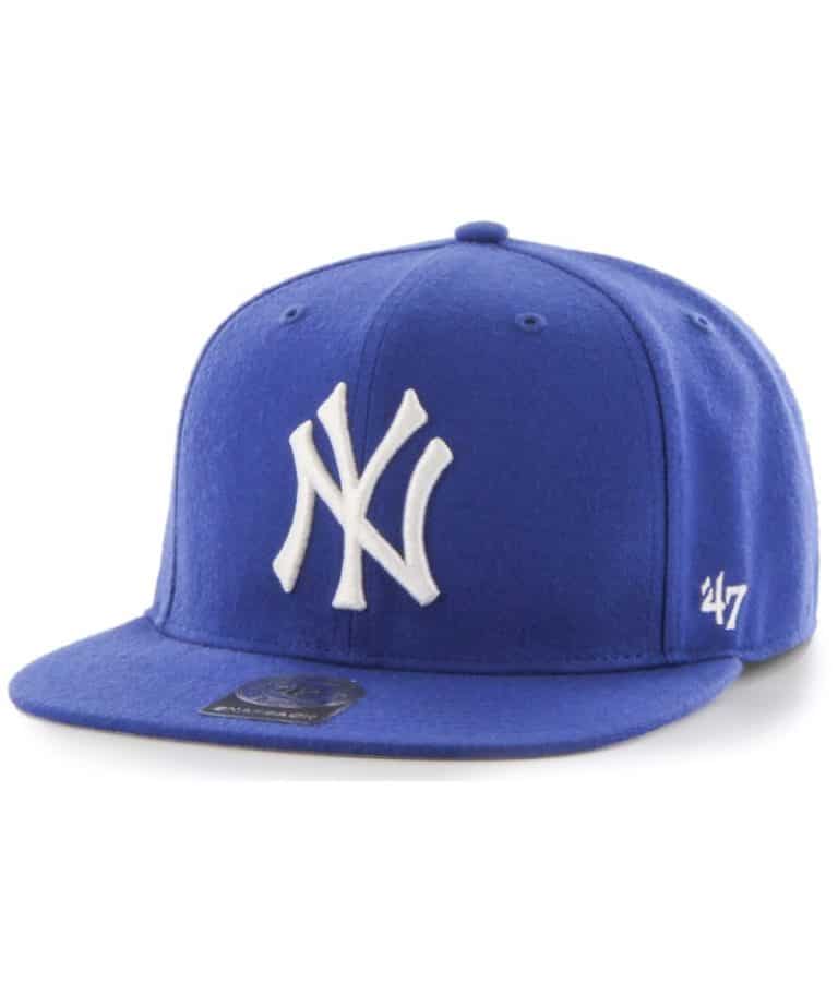 New York Yankees 47 Brand No Shot Royal Blue Snapback Hat Detroit
