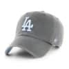 Los Angeles Dodgers 47 Brand Pastel Blue Charcoal Clean Up Adjustable Hat