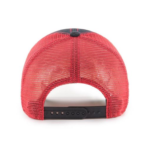 Cincinnati Reds 47 Brand Red Black Trawler Clean Up Adjustable Hat - Image 2