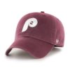 Philadelphia Phillies 47 Brand Dark Maroon Franchise Fitted Hat